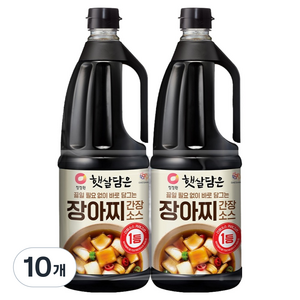 햇살담은 장아찌 간장소스, 1.7L, 10개