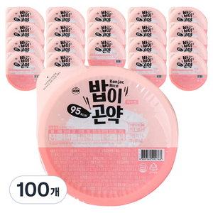 다신 밥이곤약 라이트, 130g, 100개