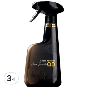디테일링프로 슈퍼비딩 퀵디테일러 물왁스, 3개, 500ml