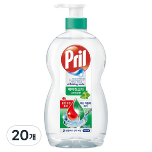프릴 시크릿 오브 베이킹소다 플러스 그린허브향, 20개, 700ml