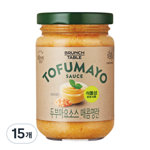 복음자리 두부마요소스 매콤명란, 190g, 15개