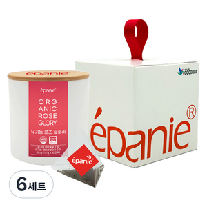 에빠니 유기농 로즈글로리 장미차 선물세트, 1.5g, 10개입, 6세트