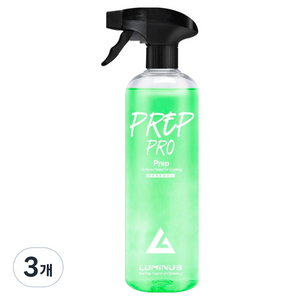 루미너스 프렙프로 유분 잔여물 제거 도장정리 탈지제, 500ml, 3개