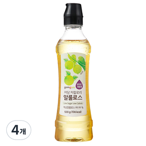 곰곰 저당 저칼로리 알룰로스, 530g, 4개