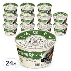 미정당 경주 할배쌀국시 사골 미역 쌀국수, 73.5g, 24개