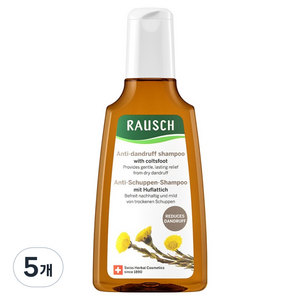 라우쉬 콜츠푸트 안티 댄드러프 샴푸, 5개, 200ml