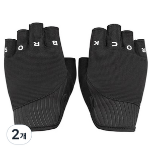 락브로스 라이드브로 자전거 반장갑 양손착용 S776BK, 블랙, 2개