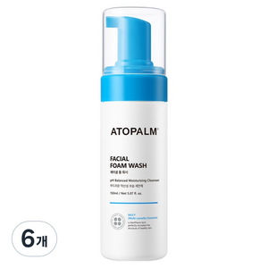 아토팜 페이셜 폼 워시, 150ml, 6개