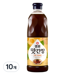 샘표 맛간장 조림볶음용, 860ml, 10개
