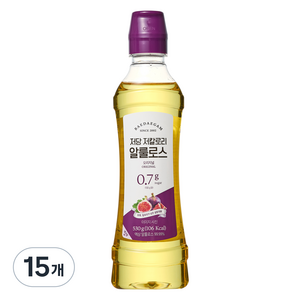 배대감 저당 저칼로리 알룰로스 오리지널, 530g, 15개