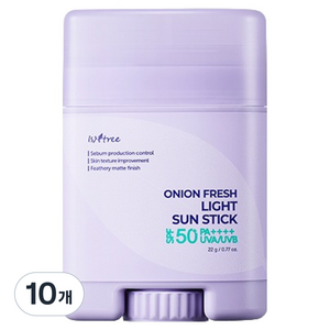 이즈앤트리 어니언 프레쉬 라이트 선스틱 SPF50+ PA++++, 22g, 10개