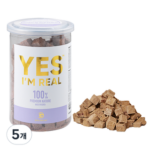 골드로니 강아지 예스아임리얼 프리미엄 저온건조 간식, 한우간트릿, 100g, 5개