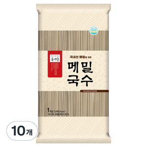 봉평촌 메밀국수, 1kg, 10개