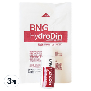 밴드골드 BNG 하이드로딘 빨간약, 3개, 16ml