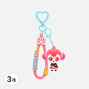 캐치티니핑 하츠투하츠 피규어키링 카르멘핑, 3개