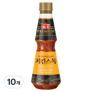 해천 치킨스톡, 10개, 540g