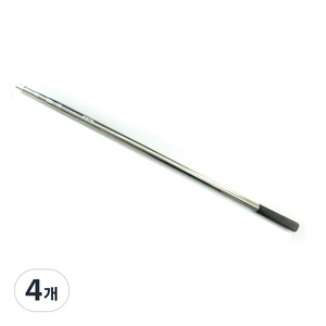 낚시 해루질 갈고리 3단봉, 혼합색상, 4개