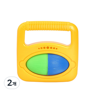 캐스비 맑은소리 롤링래틀 2231, 혼합색상, 2개