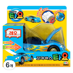 미미월드 꼬마버스 타요 레오, 6개