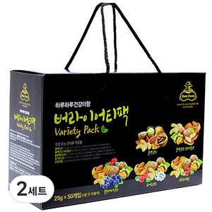 넛츠팜 건강더함 견과 버라이어티팩 625g, 2세트