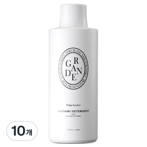베르블랑 유아용 세탁세제 튤립가든향 1000ml, 1L, 10개