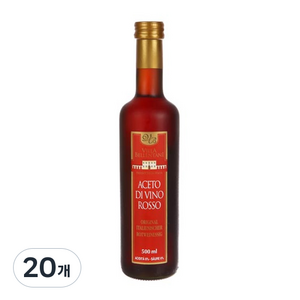 에이아이모데나 와인 식초, 500ml, 20개