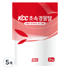 KCC 초속경몰탈 2kg, 5개