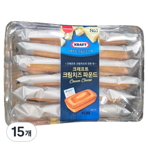 삼립 크림치즈 파운드, 540g, 15개