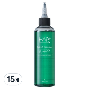 헤어플러스 오프레시 딥 허벌 워터 스케일러 프레시 허브 그린향, 200ml, 15개