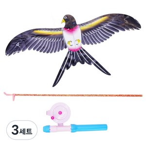 토이토 낚시대 + 제비 연 기본형 + 얼레 세트, 3세트