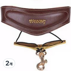 메이크미 가죽 색소폰 넥 스트랩 a타입, 2개, 코르크