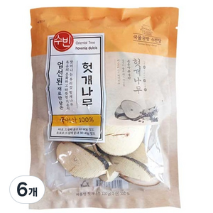 조은약초 수빈 헛개나무, 120g, 6개
