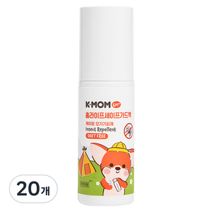 케이맘 유아용 이카리딘 모기기피제, 60ml, 20개