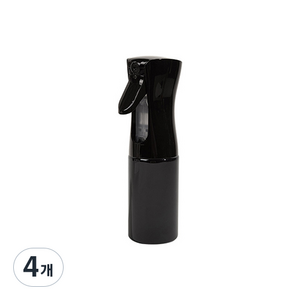 모닝셀러 안개분사 스프레이 분무기 블랙 150ml, 4개