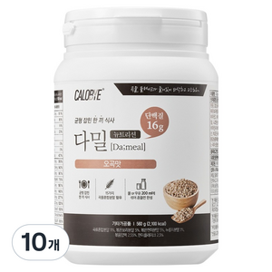 칼로바이 다밀 뉴트리션 단백질쉐이크 오곡맛, 560g, 10개