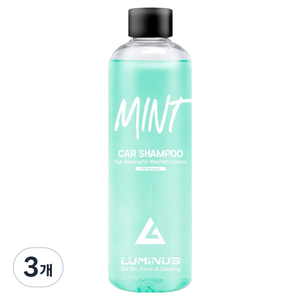 루미너스 민트 카샴푸, 3개, 500ml