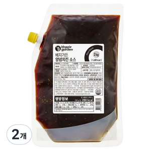 베지가든 양념치킨 소스, 2kg, 2개