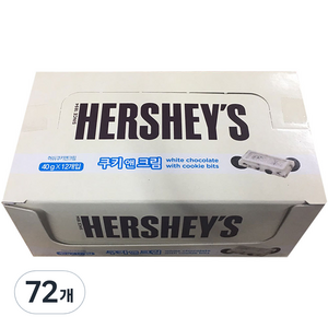 허쉬 쿠키 앤 크림, 40g, 72개