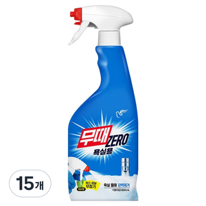 무때제로 욕실용 세정제, 15개, 900ml