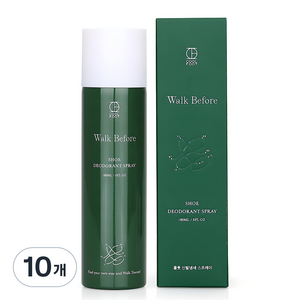 쿨풋 신발 냄새 제거 탈취제 본품, 180ml, 10개