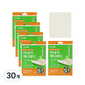 마데카메디패치 프리컷 습윤 밴드, 30개