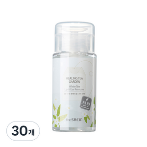더샘 힐링 티 가든 화이트티 립 앤 아이 리무버, 150ml, 30개