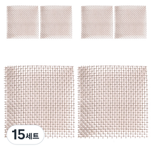 스테인레스 모스판 2p, 15세트
