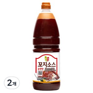 첫맛 꼬지소스 순한맛, 2.1kg, 2개