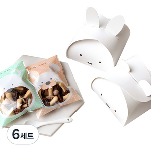디비디디자인 ZOO 초코송이 초콜릿 만들기 세트, 만들기재료 10종, 6세트
