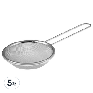 코멧 키친 스테인레스 이유식 거름채망 국내 생산, 단품, 5개