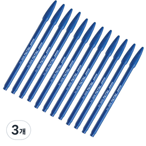 모나미 플러스펜 3000 DZ 0.4mm, 청색, 36개