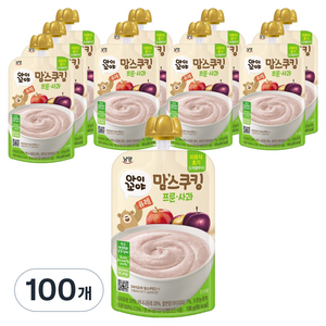 아이꼬야 맘스쿠킹 이유식 6개월부터, 100g, 100개