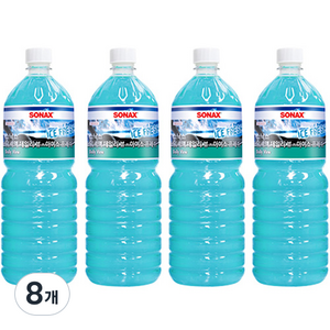 소낙스 데일리뷰 아이스프레쉬 워셔액, 1.8L, 8개