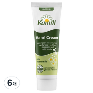 카밀 핸드크림 클래식, 30ml, 6개